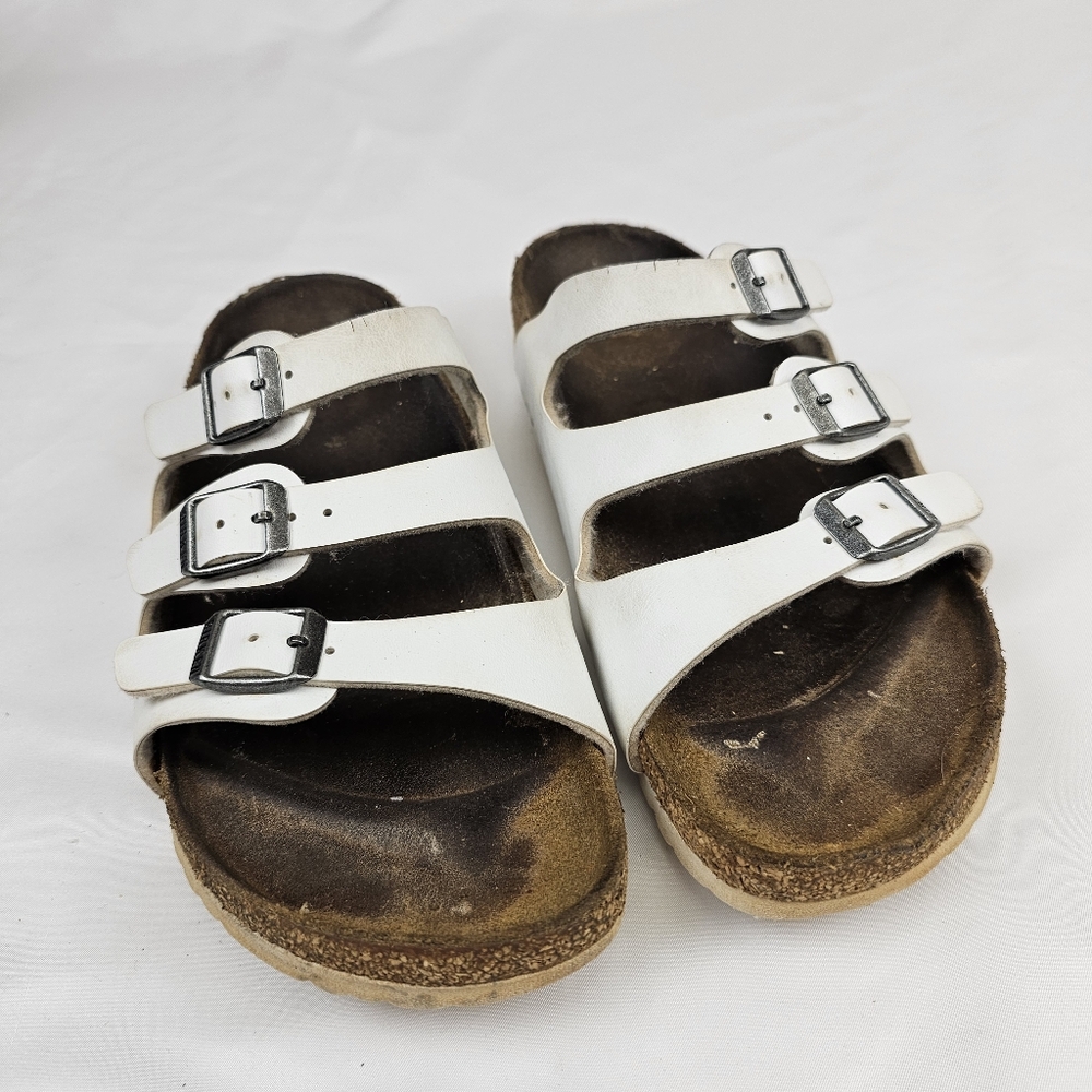 Birkenstock Florida 3 Straps Sandals White 40
